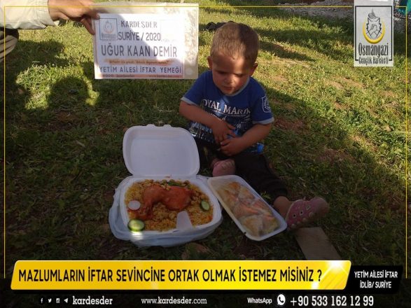 ramazan da kardeslerinin sofrasina bir kap yemek de sen koymak istemez misin 01