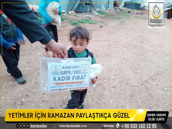 ramazan da mazlumlarin sofralarina ekmek ulastirmaya devam ediyoruz 01