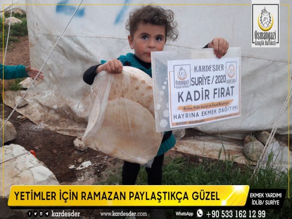 ramazan da mazlumlarin sofralarina ekmek ulastirmaya devam ediyoruz 02