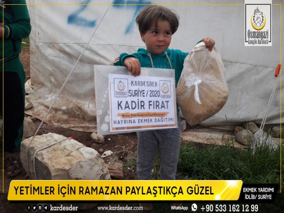 ramazan da mazlumlarin sofralarina ekmek ulastirmaya devam ediyoruz 03