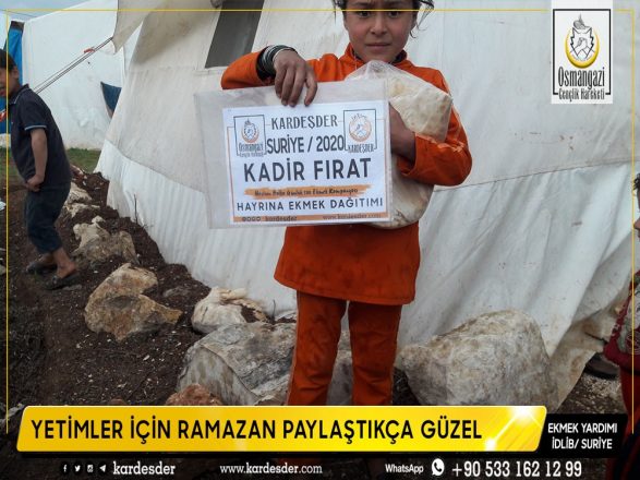 ramazan da mazlumlarin sofralarina ekmek ulastirmaya devam ediyoruz 05