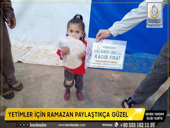 ramazan da mazlumlarin sofralarina ekmek ulastirmaya devam ediyoruz 06