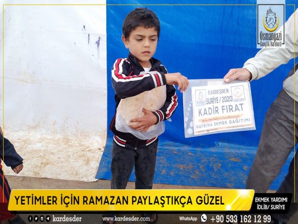 ramazan da mazlumlarin sofralarina ekmek ulastirmaya devam ediyoruz 08