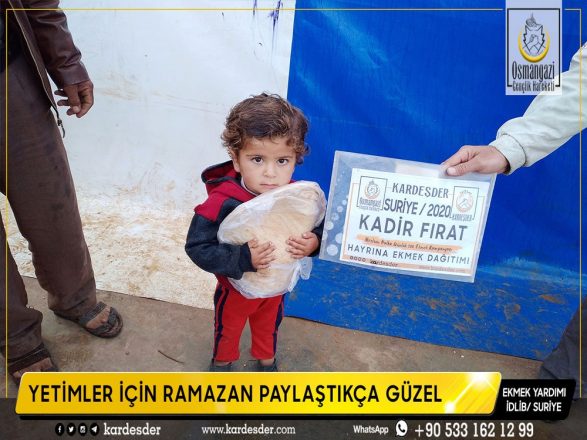 ramazan da mazlumlarin sofralarina ekmek ulastirmaya devam ediyoruz 09