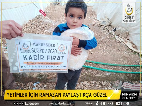 ramazan da mazlumlarin sofralarina ekmek ulastirmaya devam ediyoruz 11