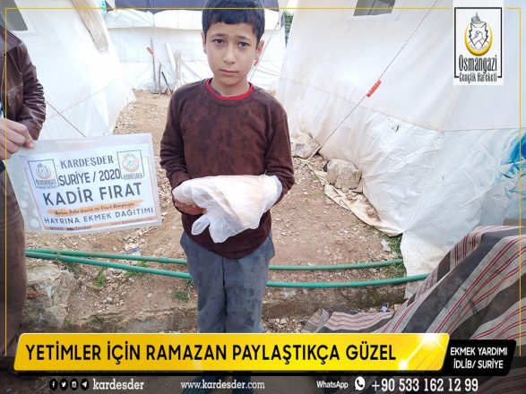 ramazan da mazlumlarin sofralarina ekmek ulastirmaya devam ediyoruz 13