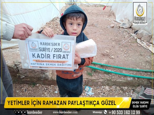 ramazan da mazlumlarin sofralarina ekmek ulastirmaya devam ediyoruz 14