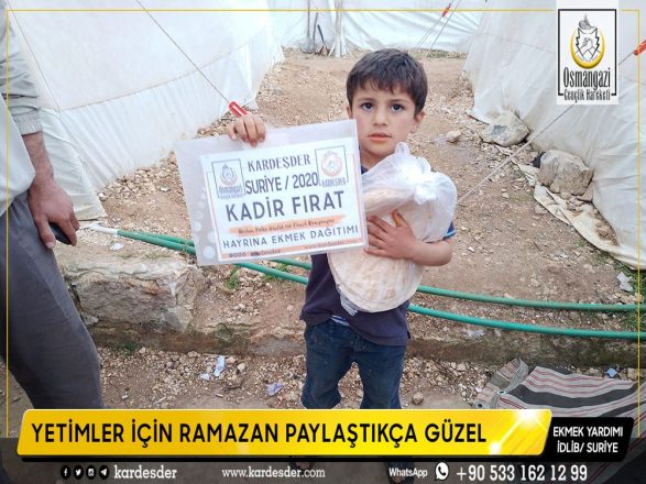 ramazan da mazlumlarin sofralarina ekmek ulastirmaya devam ediyoruz 15
