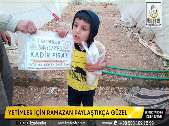 ramazan da mazlumlarin sofralarina ekmek ulastirmaya devam ediyoruz 16