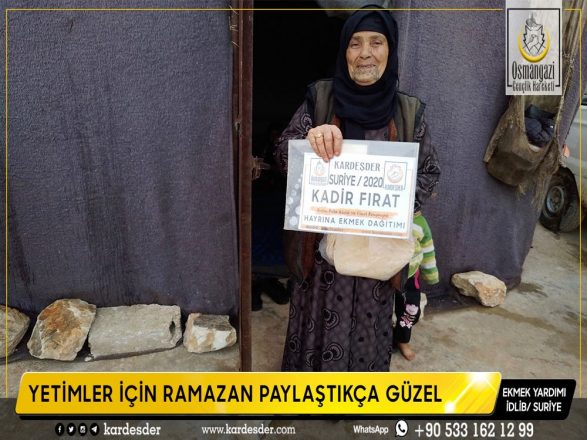 ramazan da mazlumlarin sofralarina ekmek ulastirmaya devam ediyoruz 19