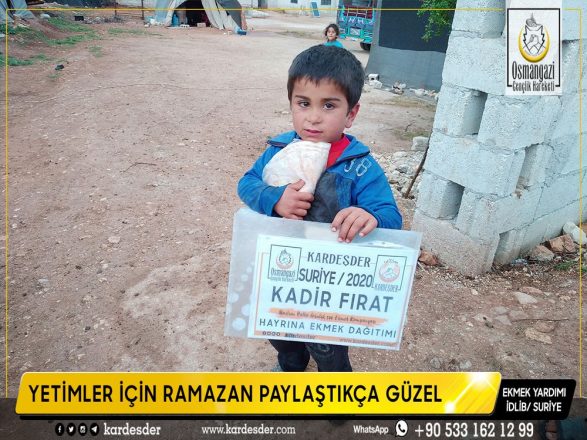 ramazan da mazlumlarin sofralarina ekmek ulastirmaya devam ediyoruz 22