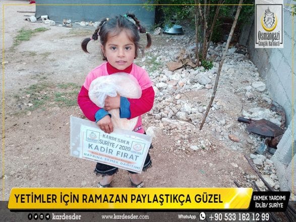 ramazan da mazlumlarin sofralarina ekmek ulastirmaya devam ediyoruz 24