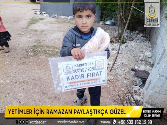 ramazan da mazlumlarin sofralarina ekmek ulastirmaya devam ediyoruz 25