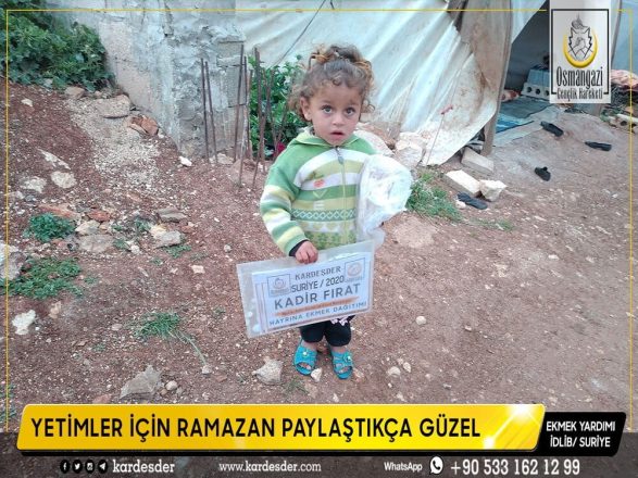 ramazan da mazlumlarin sofralarina ekmek ulastirmaya devam ediyoruz 20