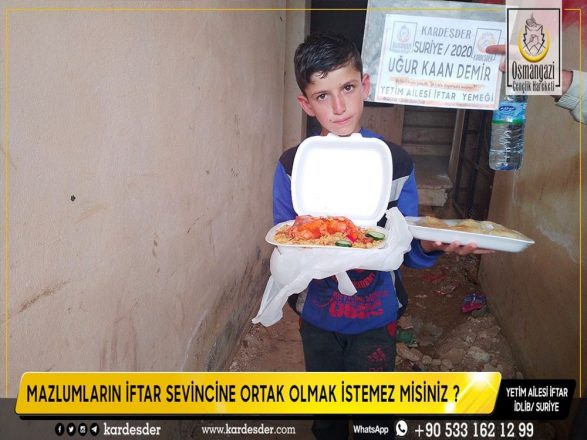 ramazan da mazlumlarin sofrasina bir kap yemek de sen koymak istemez misin 05