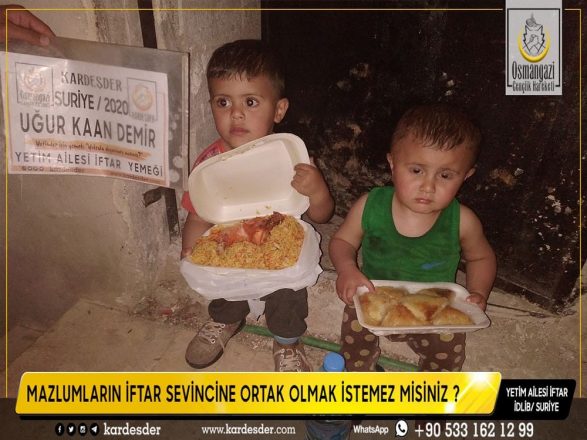 ramazan da mazlumlarin sofrasina bir kap yemek de sen koymak istemez misin 09