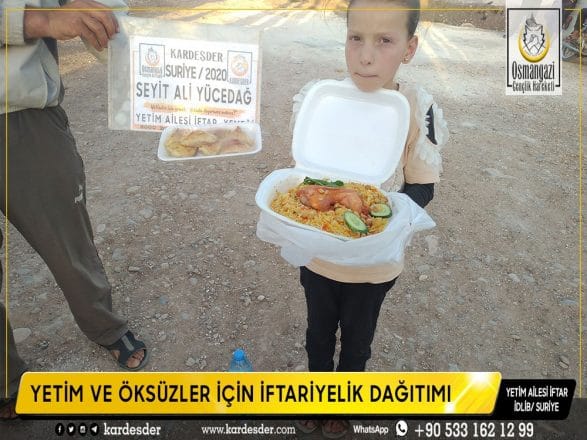 yetim ailelerine ramazan boyunca iftar 11