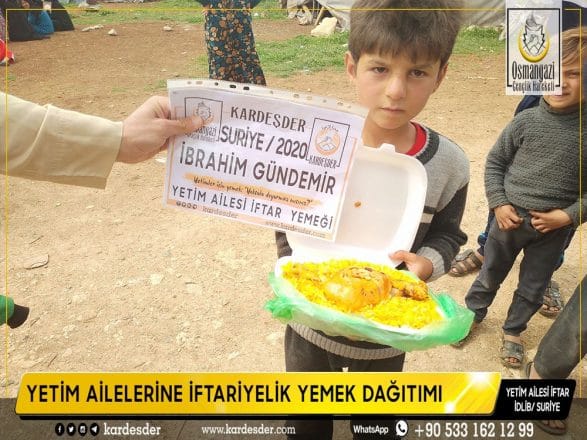 yetim ve oksuzler icin iftariyelik dagitimi 28