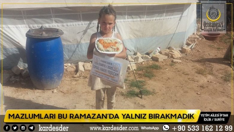 yetim ve oksuzler ile iftar sofralarin da bulustuk 07