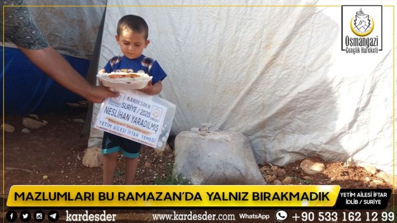 yetim ve oksuzler ile iftar sofralarin da bulustuk 11