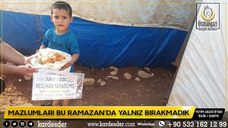 yetim ve oksuzler ile iftar sofralarin da bulustuk 12