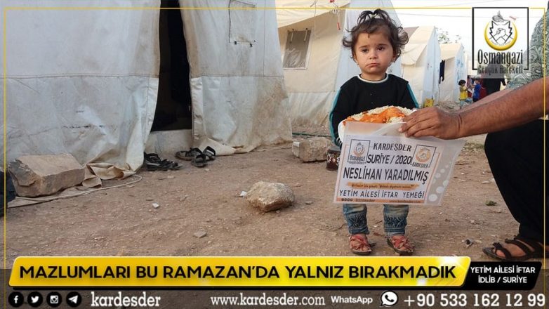 yetim ve oksuzler ile iftar sofralarin da bulustuk 16