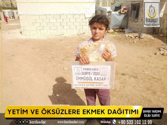 yetim ve oksuzlere ekmek dagitimi 34