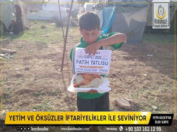 yetim ve oksuzlerin iftar sevincine sen de ortak ol 13