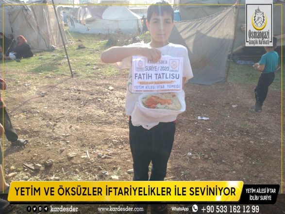 yetim ve oksuzlerin iftar sevincine sen de ortak ol 14