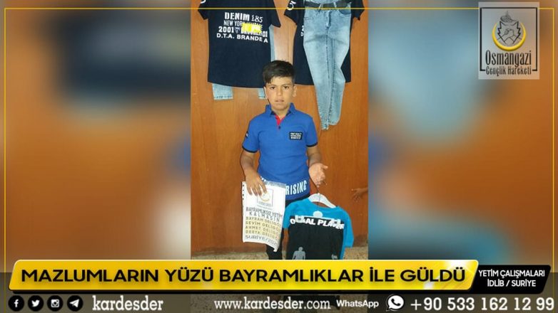 yetimler icin bayram yeni elbiseler demek 24