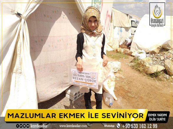 burasi suriye burada mazlumlar ekmek ile seviniyor 09