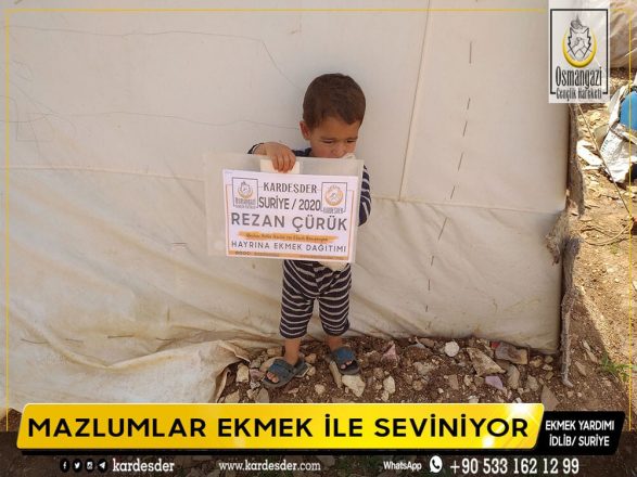 burasi suriye burada mazlumlar ekmek ile seviniyor 11