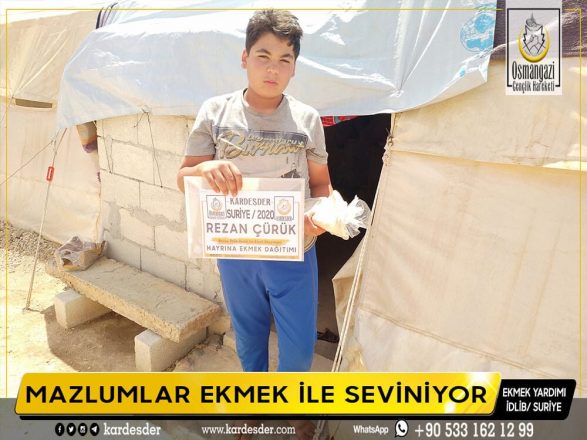 burasi suriye burada mazlumlar ekmek ile seviniyor 14