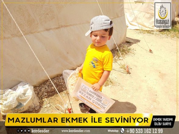 burasi suriye burada mazlumlar ekmek ile seviniyor 15