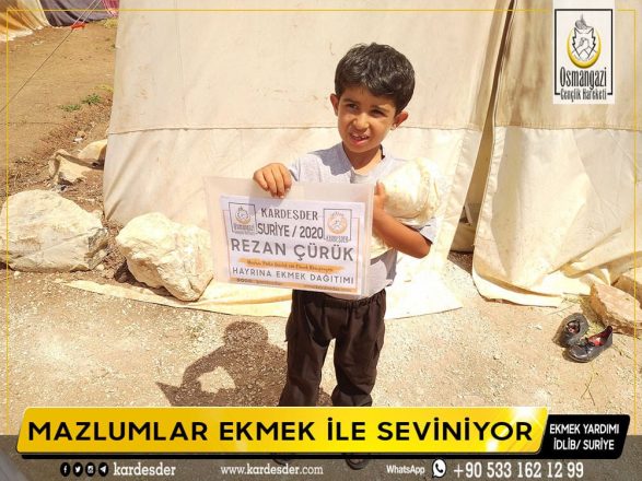 burasi suriye burada mazlumlar ekmek ile seviniyor 29