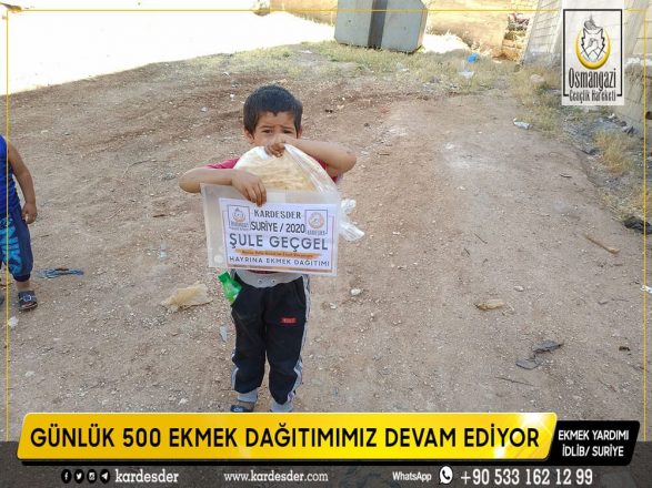 gunluk 500 ekmek dagitimimiz devam ediyor 05