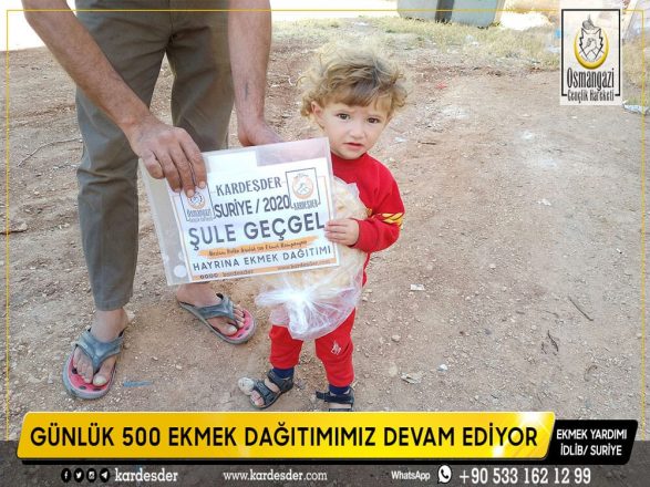 gunluk 500 ekmek dagitimimiz devam ediyor 11