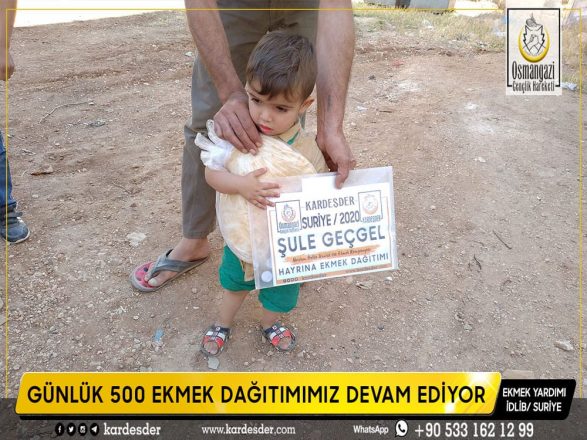 gunluk 500 ekmek dagitimimiz devam ediyor 12