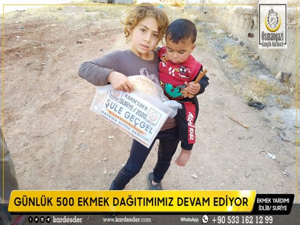 gunluk 500 ekmek dagitimimiz devam ediyor 15