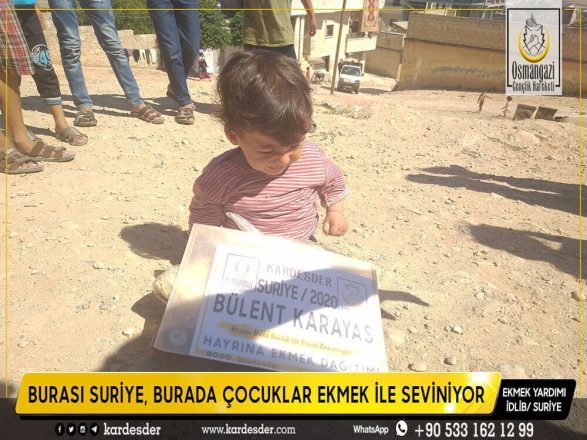 Mazlumlar için Günlük 500 Ekmek Dağıtımımız Devam Ediyor — 10