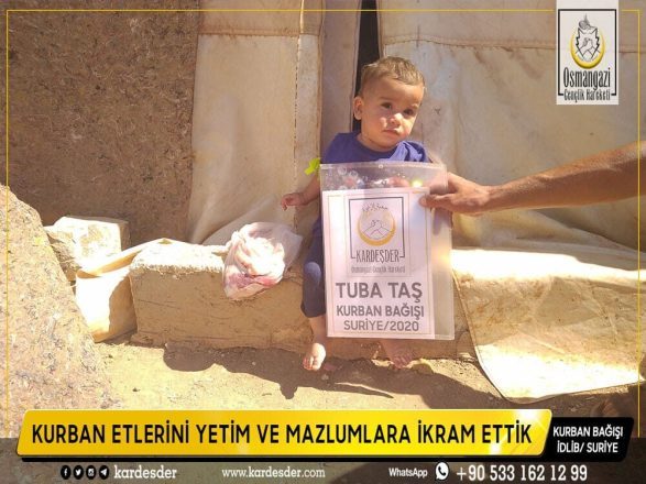 Kurban Bağışlarınız ile Savaşın Çocuklarına Destek Olun — 40