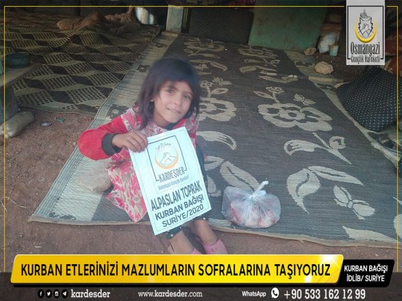 kurban etlerini yetim ve mazlumlara ikram ettik 07