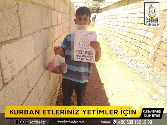 siz hayir severlerin kurban bagislarini yetimlere ulastiriyoruz 24