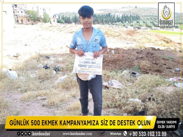 yardima muhtac insanlara gunluk 500 ekmek yardimi 10