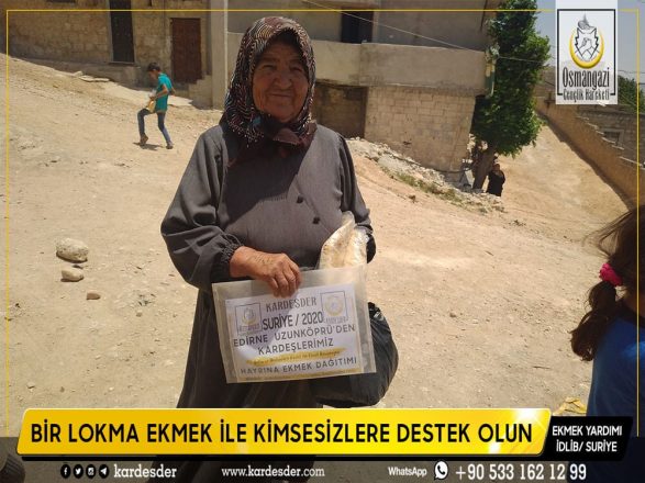 yiyecek ekmek bulmakta dahi zorlanan kardeslerimize ekmek yardimi 13