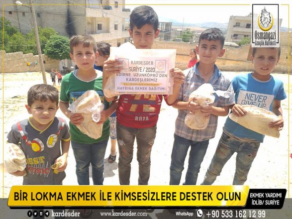 yiyecek ekmek bulmakta dahi zorlanan kardeslerimize ekmek yardimi 14