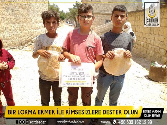 yiyecek ekmek bulmakta dahi zorlanan kardeslerimize ekmek yardimi 23