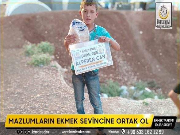 mazlumlarin sofrasina gunluk 500 ekmek ulastiriyoruz 08