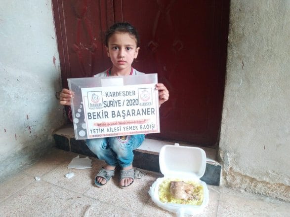 Yetim Ailelerine Yemek Dağıtımımız Devam Ediyor — 30