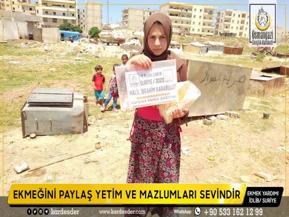 bir lokma ekmek ile yetim ve mazlumlari sevindirmek istemez misin 25